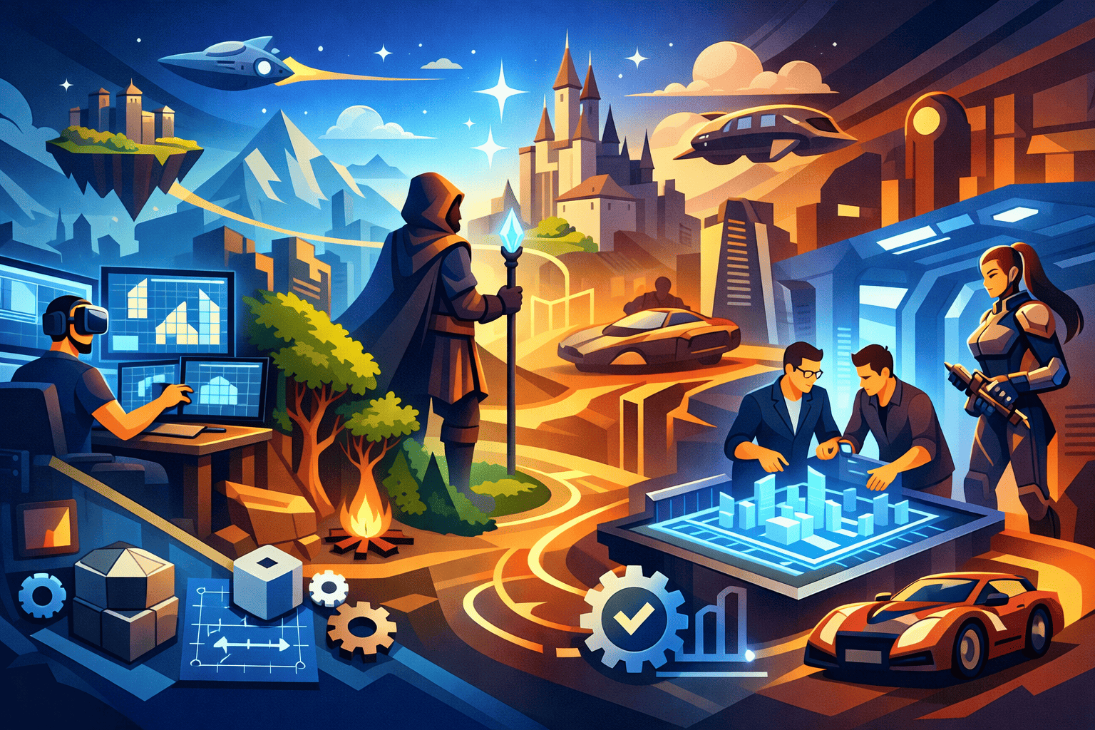 Jetsigmaers: Architektura Wirtualnych Przestrzeni – Budowanie Klimatu Gry